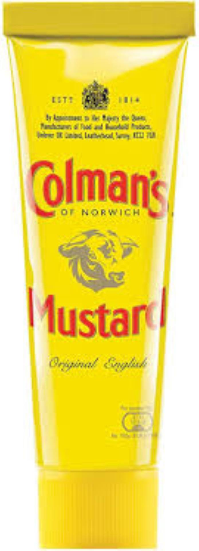 COLMANS MUSTARD TUBE ENGLISH 50G